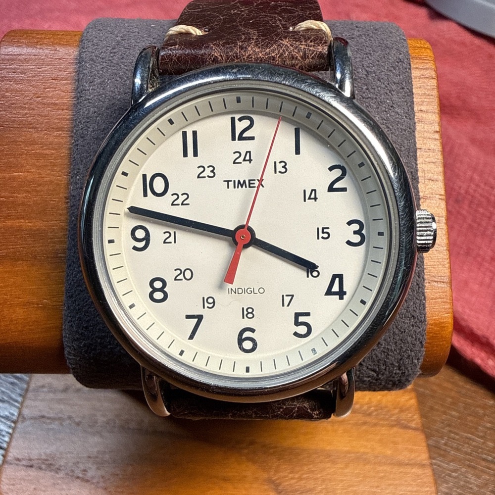 Vintage Timex Easy Reader Indiglo Quartz Watch - New Battery